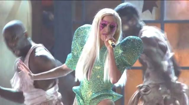 Lady Gaga Grammys Egg Costume