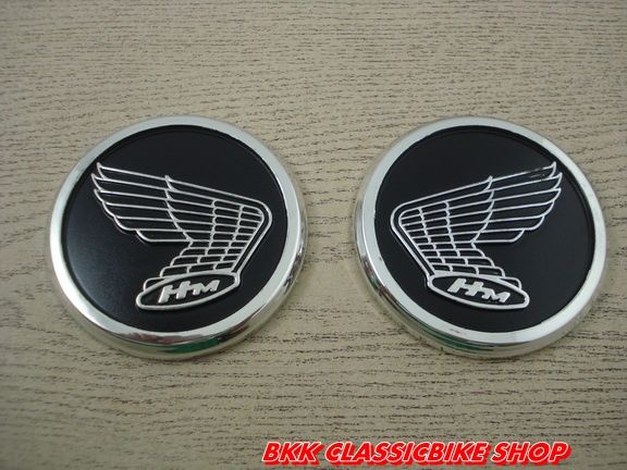 Honda Monkey Gorilla Z Z J Monkeybike Fuel Tank Emblem Pair Black