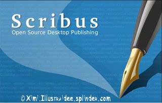 Immagine del programma Scribus desktop publishing