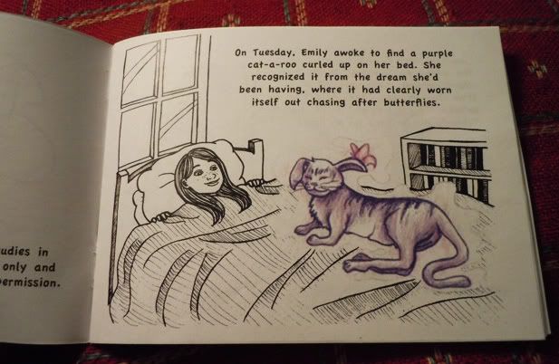 the purple cat-a-roo