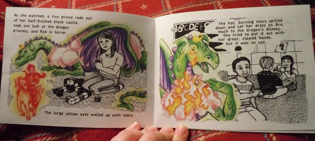Emily 'meets' the dragon princess
