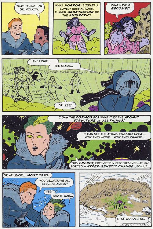always that pesky cosmic radiation