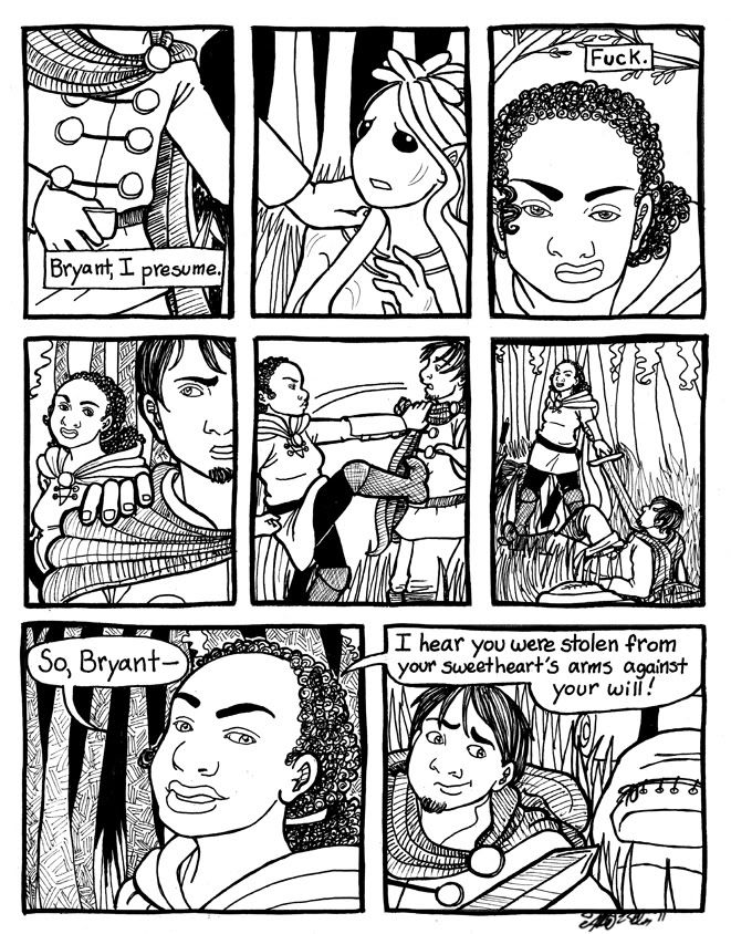 swamp bride page four