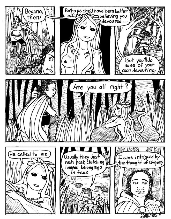 swamp bride page five