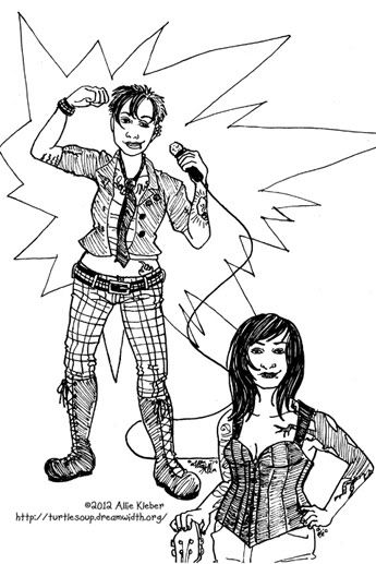 Mysterious rockstar characters?