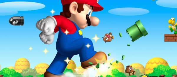 mario bros wallpaper. New Super Mario Bros Image
