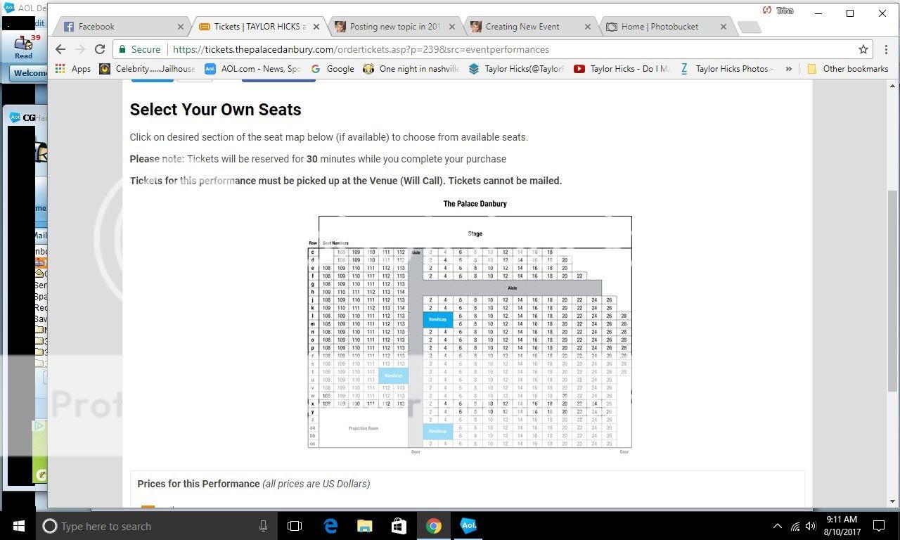 The Harv Seating Chart