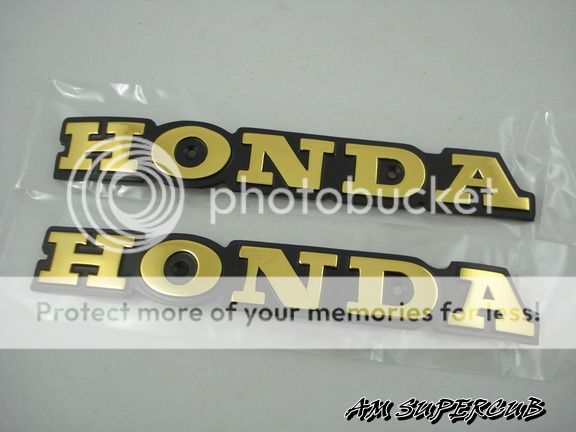 Honda Goldwing GL1000 GL1100 GL1200 GL Gas Tank Emblem