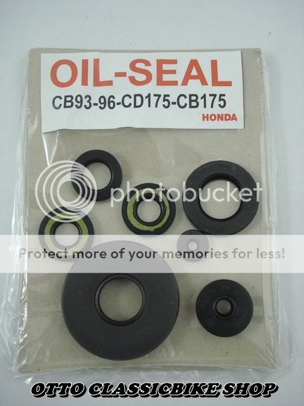 Honda CB175 Engine Oil Seal Kit made in Japan
